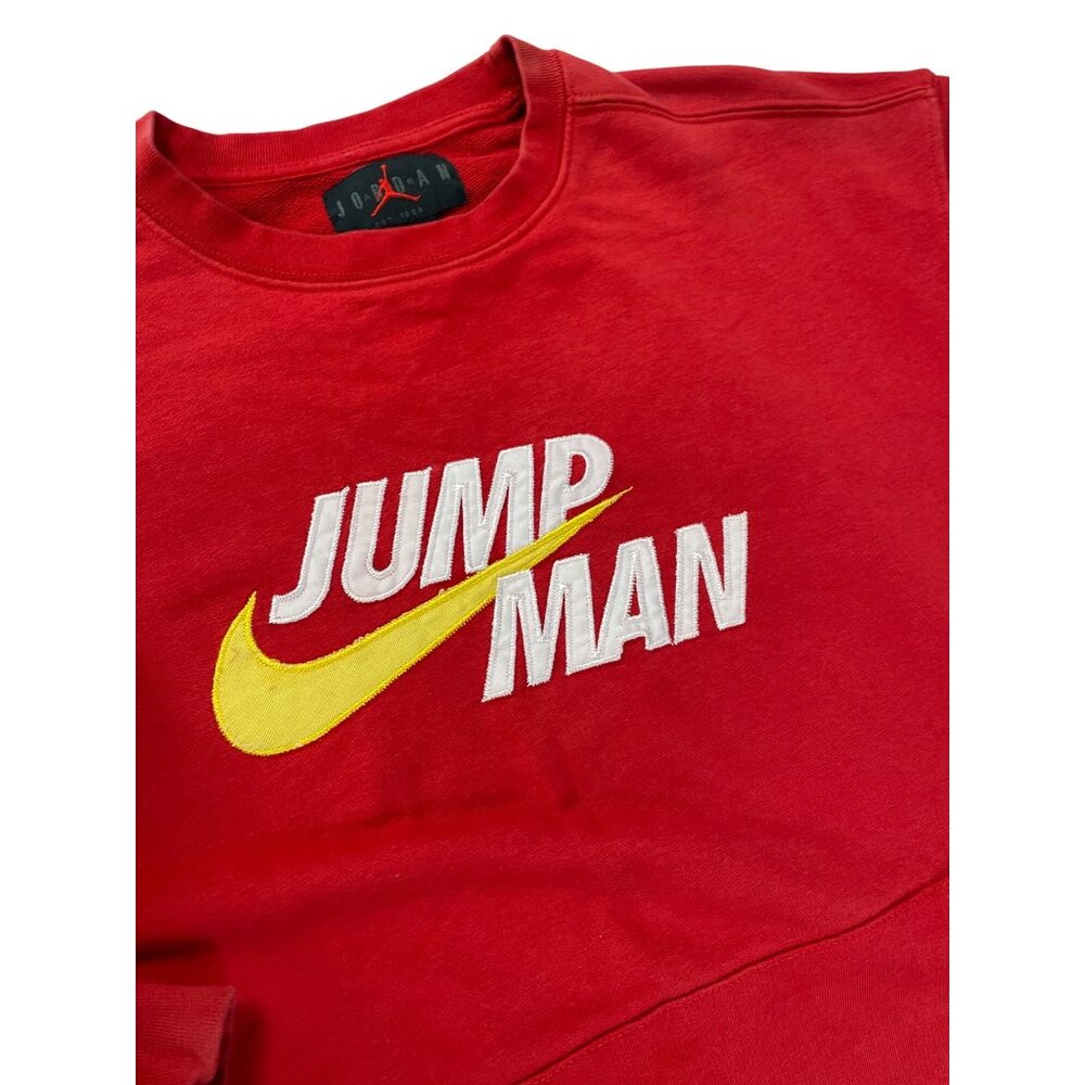 Nike Jordan Jumpman mens Red pullover Sweatshirt size XL SKU 9263 - Picture 5 of 14